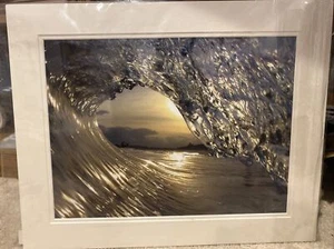 Inside Wave Photo Clark Little NORTH SHORE Double Acid Free Mat 16x20 - Picture 1 of 4