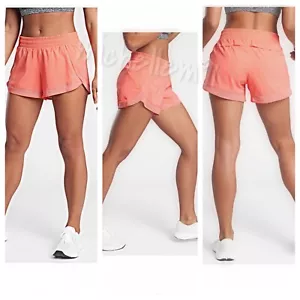 Neu mit Etikett Athleta Mesh Racer Run Short 4" Inselkoralle 2X #291749 - Bild 1 von 6