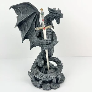 Dragon Letter Opener Myths And Legends Guardian Of The Sword Sculpture Figure 04 - Picture 1 of 12