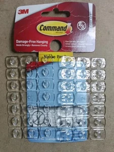 Command Clear Decorating Clips for Christmas, Value Pack of 40 Transparent Clips - Picture 1 of 4