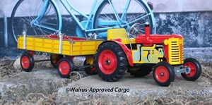 TRACTOR Y REMOLQUE DE LA SERIE DE COLECCIONISTA SCHYLLING - ¡IMAGINACIÓN FRESCA DE GRANJA PARA NIÑOS! - Imagen 1 de 12