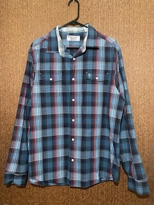 Original Penguin Botton Up Plaid Shirt Size XL Mens - Picture 1 of 6