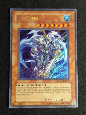Yu-Gi-Oh! ​Fog King LODT-EN098 Unlimited Edition Secret Rare LP - Image 1 of 2