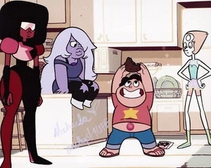 Michaela Dietz signed autographed 8x10 photo Amethyst Steven Universe - Picture 1 of 1