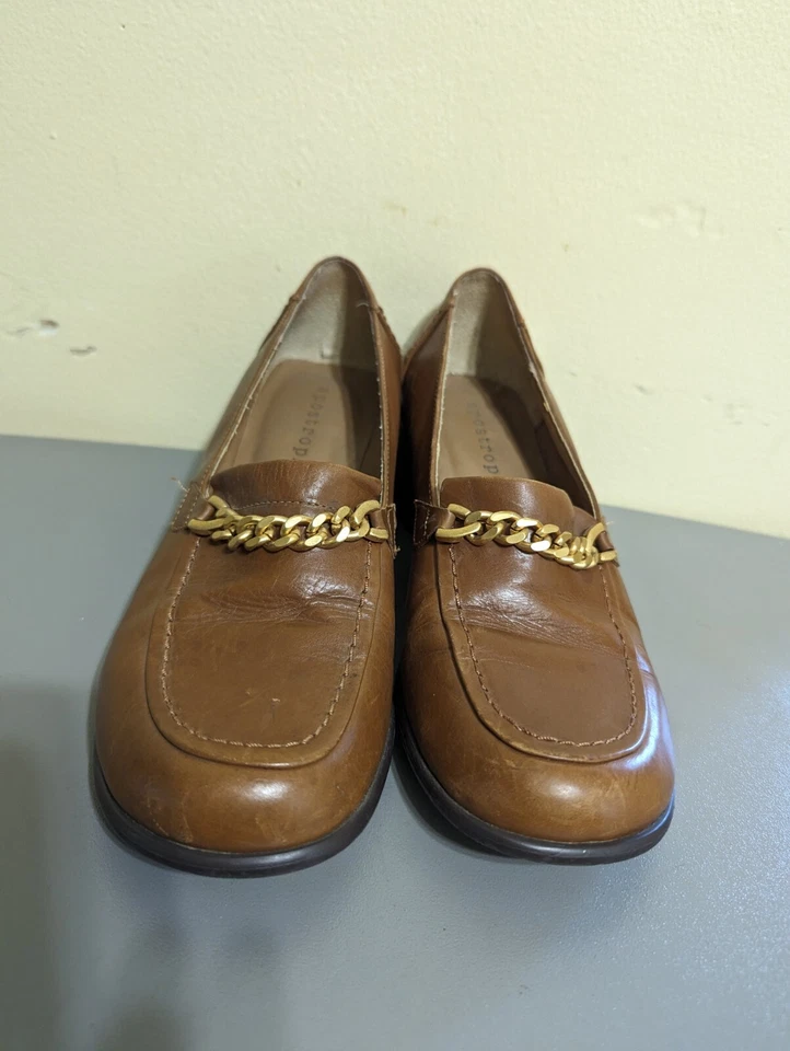 Женские туфли-лодочки на платформе Apostrophe, коричневые, размер 8 М - Изображение 1 из 4