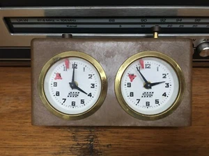 Schachuhr Schach Uhr mechanische Schachuhr Handaufzug APF & Rolland - Bild 1 von 4