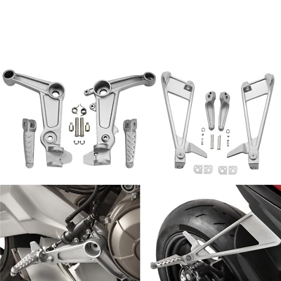 Soporte de montaje para reposapiés de ciclista y pasajero apto para Aprilia RS660 2021-2025 2022 Foto 1 de 4