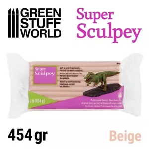 Super Sculpey Beige - 454gr - ofenhärtende Modelliermasse - polymer Ton clay - Bild 1 von 2