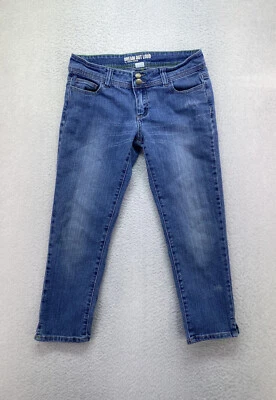 Dream Out Loud Selena Gomez Womens Jr Size 7 Medium Wash Low Rise Cropped Jeans - Image 1 of 4