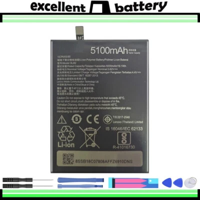 Batería 6350mAh BL262 para Lenovo Vibe P2 P2C72 P2A42 Foto 1 de 4