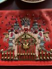 Dolce and Gabbana Embellished Fairytale Castle Clutch Handbag RRP$1500