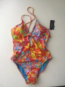 POLO BY RALPH LAUREN WOMENS ONE-PIECE SWIMSUIT SIZE SMALL - Picture 1 of 2