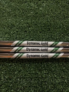 (3) Dynamic Gold Wedge 115 Shafts 60,56,52 Degree Length Pro Pull And Prep Nice - Picture 1 of 4