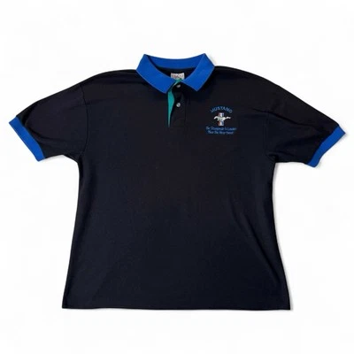 Vintage Great American Originals Polo Shirt Size Large USA Mustang Car - Image 1 of 4