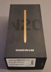 Samsung Note 20 Ultra 5G Mystic Black Empty Box US Edition No Cables Included - Zdjęcie 1 z 10