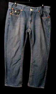 True Religion Billy blaue Herrenjeans ~ 40 Taille, 30 Länge ~ guter Zustand - Bild 1 von 9
