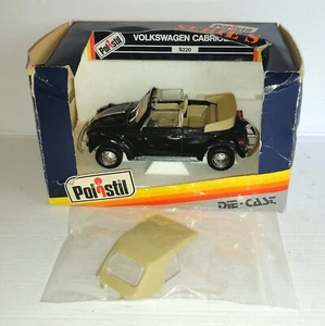 VOLKSWAGEN CABRIOLET S220 POLISTIL SERIE S SCALA 1/25 OBSOLETO - Foto 1 di 4