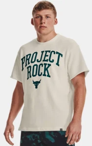 NWT Under Armour Project Rock Short Sleeve Shirt 1377435 $60 Mens Size 2XL - Picture 1 of 8