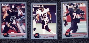 1992 JOGO CFL #65 Anthony Drawhorn Ottawa Rough Riders U of Nevada Las Vegas