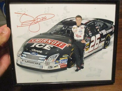 Imagen autografiada de Nascar RACING Jamie McMurray #26 Ford Fusion Foto 1 de 4
