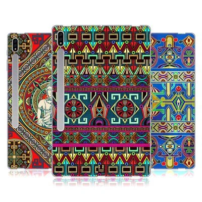 HEAD CASE DESIGNS TIBETAN PATTERN SOFT GEL CASE FOR SAMSUNG TABLETS 1 - Image 1 of 4