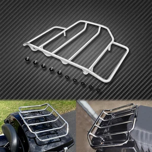 Chrome Trunk Luggage Top Rack Rail Tour Pack Pak Fit For Harley Touring 1984-21 - Picture 1 of 12