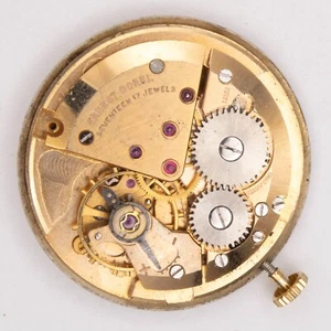Movimiento Reloj Pulsera Ernest Borel / ETA 2391 17-Jewel Vintage, Mantiene el Tiempo - Imagen 1 de 4