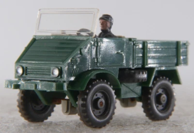Wiking 1:87 Unimog A.S.S LKW MB 411 detailliert Diamantgrün GK 370/7H CS 479/1B - Bild 1 von 4