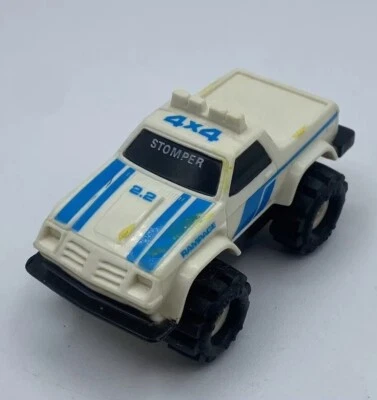 Vintage 1986 Schaper Stomper Dodge Rampage 4x4 4WD White Pickup Truck Macau - Image 1 of 4
