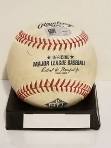 Manny Machado & Cody Bellinger Dodgers 2018 Game Used Baseball MLB Authenticated - Picture 1 of 9