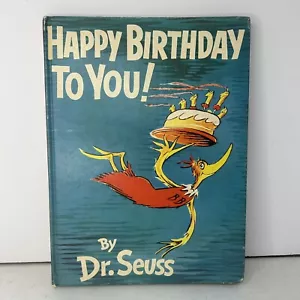 Dr. Seuss Happy Birthday To You 1959 1. Auflage Hardcover - Bild 1 von 7