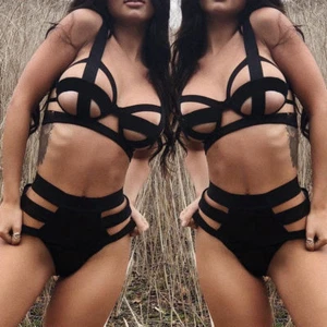 Sexy Damen-Dessous Nachtwäsche Unterwäsche Bikini-Set G-String Kleid Babydoll Club - Bild 1 von 9