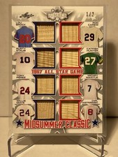 2021 Leaf Lumber 1967 Midsummer Classic Mantle, Mays, Yastrzemski VERY RARE /2