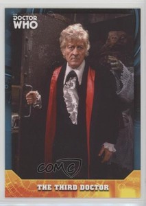 2016 Topps Doctor Who Signature Series The Third Doctor #3 7k6