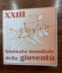 VATICANO 2008 € 5,00 ANNO MONDIALE DELLA GIOVENTU' FONDO SPECCHIO - Bild 1 von 4
