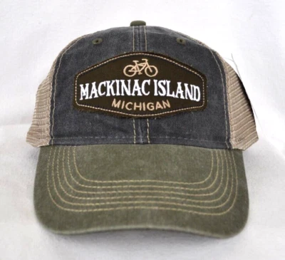 *MACKINAC ISLAND MICHIGAN* Gorra de bola de malla suave para bicicleta camionero *OURAY 51287* Foto 1 de 3
