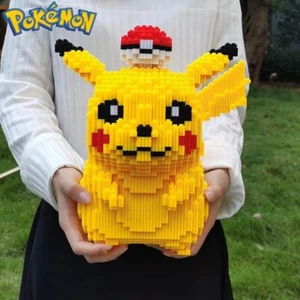 5210 Teile Anime Pokemon Pikachu Diamant Micro Bausteine Spiele Modell Mini Bri - Bild 1 von 6
