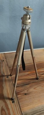 Hakuba 12" Tripod W/ Extended Locking Legs, Soft Feet, Pivoting Leg Joint & Neck - Image 1 of 4