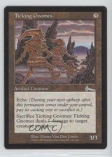 1999 Magic: The Gathering - Urza's Legacy Ticking Gnomes #136 e6j