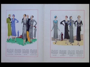 ART GOÛT BEAUTE n°127 1931 - MODE, LANVIN, PATOU, PREMET, ERIC BAGGE - Picture 1 of 4