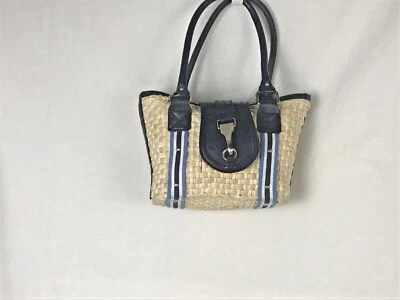 Chaps совершенно женщин сплетенный соломы стиль сумка с короткими ручками - Изображение 1 из 4