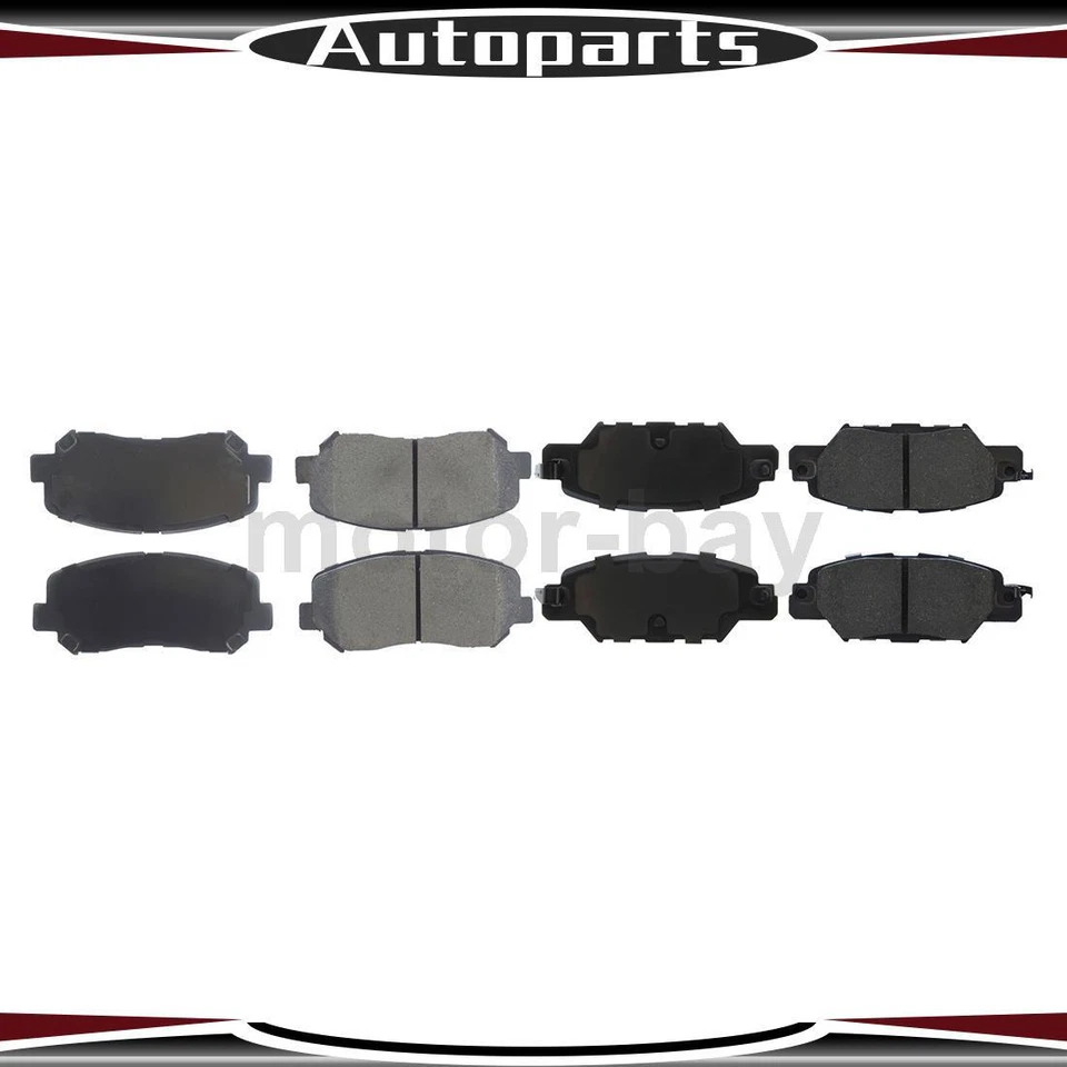 Pastilhas de freio dianteiras e traseiras de cerâmica para Mazda CX-5 2019 2018 2017 2016 - Imagem 1 de 4