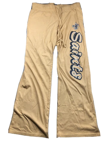 New Orleans Saints Women's Sweat Pants Size S NFL Joggers Football Cover