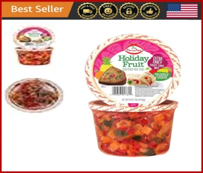 Mezcla de pastel de frutas mixta de lujo 16 oz - Ingredientes premium para hornear postres Foto 1 de 4