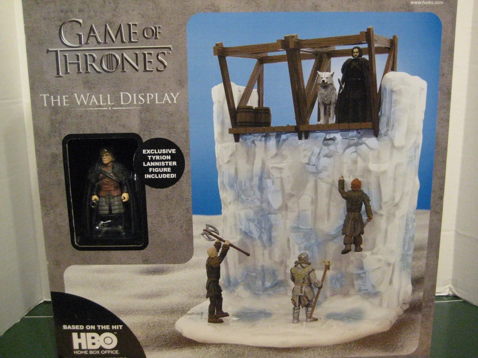Limited Game of Thrones Ss8 The Wall Playset Tyrion Lannister Action Figure