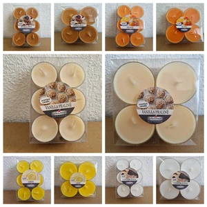 Kerze - Steinhart - Teelicht - Maxi-Teelicht - 8er - 12er - Verschiedene Düfte - Bild 1 von 21