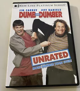 Dumb and Dumber Movie DVD (Unrated) - DVD - VERY GOOD - Foto 1 di 2