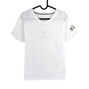 LA MARTINA Women White Crew Neck Short Sleeves T Shirt Size 1 / XS - Picture 1 of 11