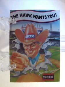 Chicago White Sox Baseball Pocket Schedule 1986 (Sch0025) - Foto 1 di 2