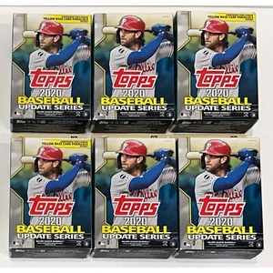 (6) 2020 Topps Update Baseball Hanger Boxes ~ 6 Box Lot ~ MLB Cards Alvarez RC ? - Picture 1 of 9